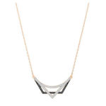 Geometry Necklace, Small, Black